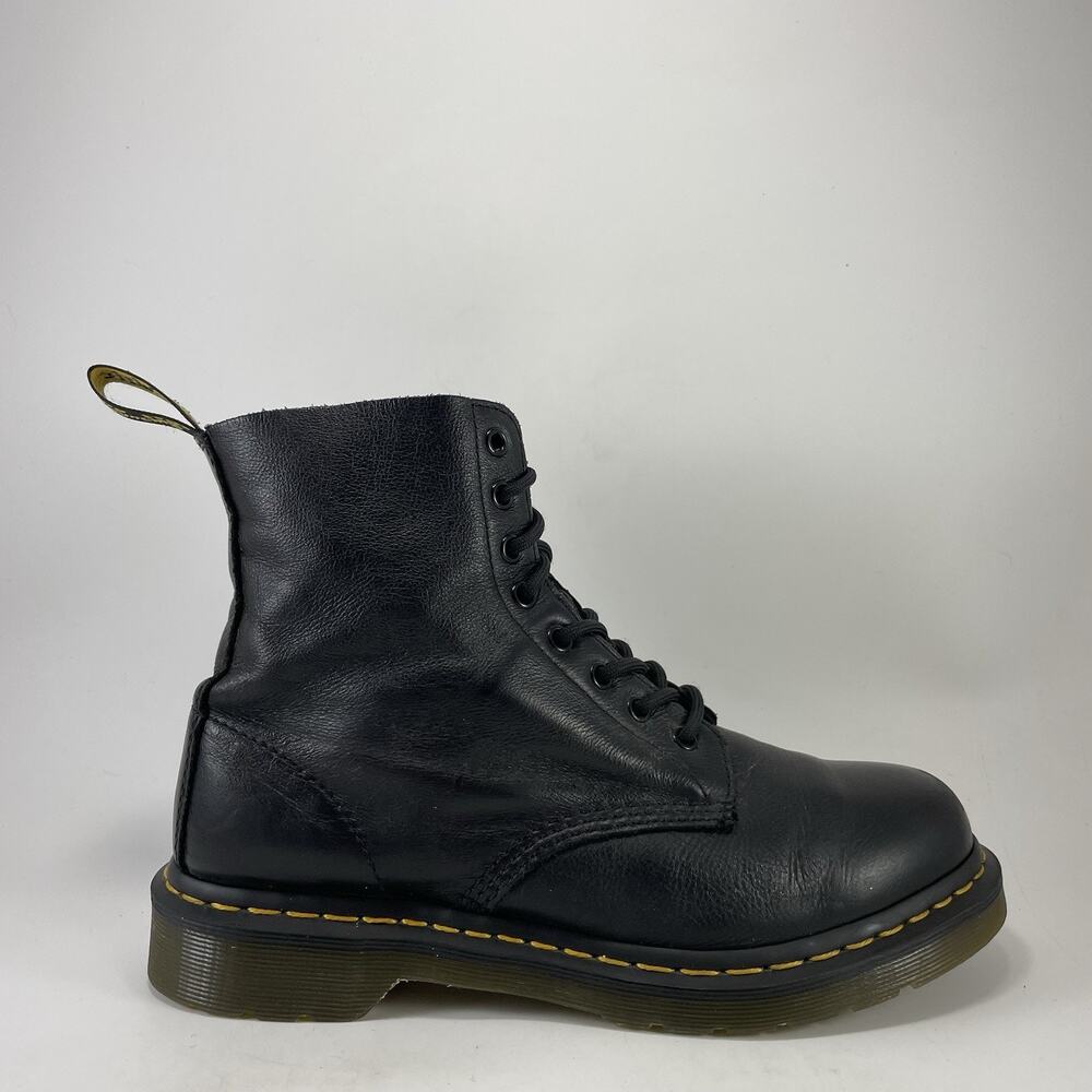 Dr. Martens 1460 Pascal Womens 10, EU 42 Black Leather 8 Eye Combat Boots